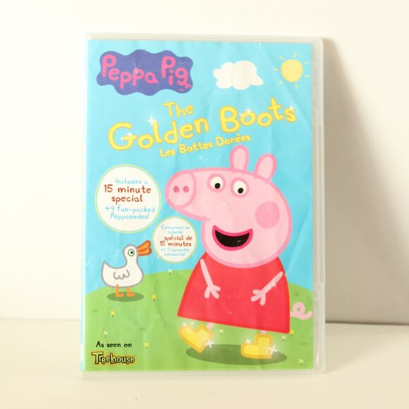 Peppa Pig The Golden Boots DVD  10 Episodess - Picture 1 of 2